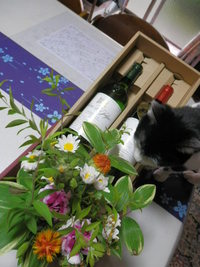 母の日にワインのプレゼントが届きました。 2012/05/14 11:03:25