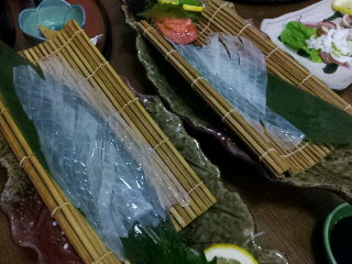 旅の記録 【イカの活き造り&武雄温泉】
