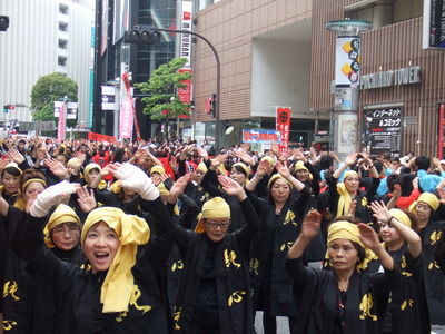 東京の渋谷でおはら祭 =キイレンダー参上=