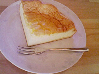 チーズケーキ焼けたよ~