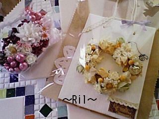 Rilさんの作品入荷