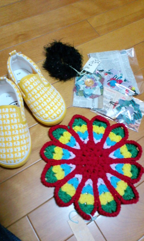 ‥クランキーももさんへ買い物と納品‥
