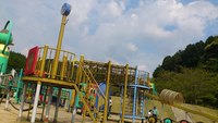 公園に来てます