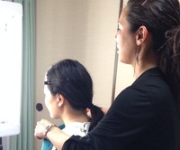 本日パーソナルカラー診断会です