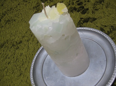 ロックキャンドル燃焼テスト