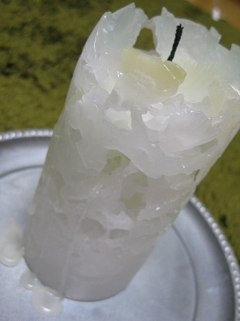 ロックキャンドル燃焼テスト