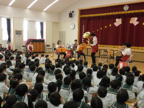 玉里善き牧者幼稚園イチョウの木コンサート 玉里善き牧者幼稚園イチョウの木コンサート