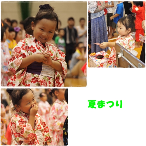 リネンのエプロン