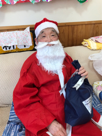 サンタさん登場