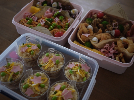運動会のお弁当♪