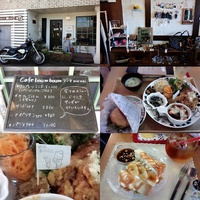 cafeboumboumさんへ納品とランチ(*´︶`*)