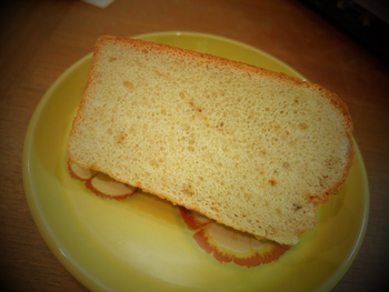 バナナのシフォンケーキ