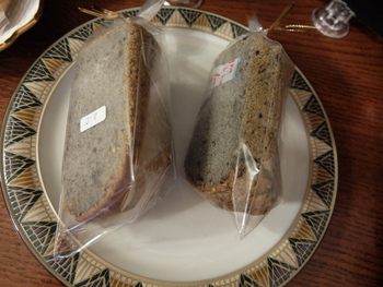 本日のベーグルとシフォン
