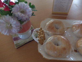 本日のシフォンとベーグル♪