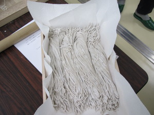 蕎麦打ち体験二回目