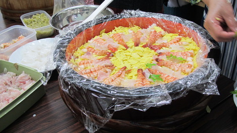 酒ずし作り