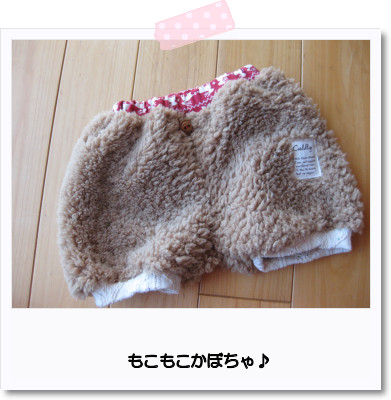 やっぱりもこもこ