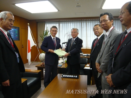 枕崎市長など道路整備促進を要請