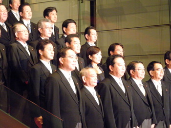 認証式の写真