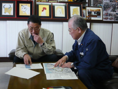 4月17日 会津坂下町