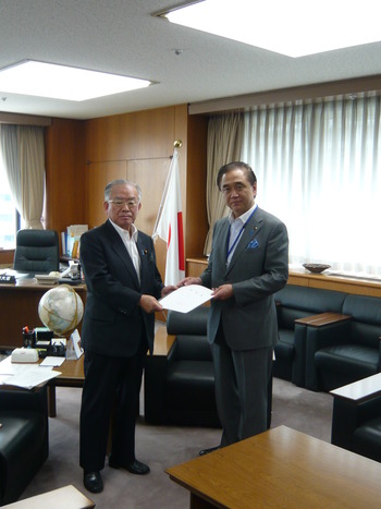 神奈川県知事と面会しました