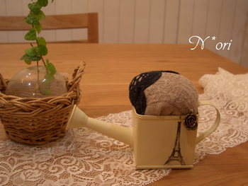 **　とりかご　♪　ピンクッション　**