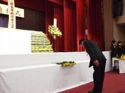 姶良市戦没者追悼式