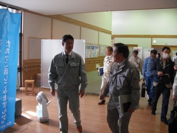 新燃岳噴火合同対策本部◇現地視察