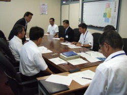 地元自治体との意見交換