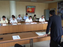 地元自治体との意見交換