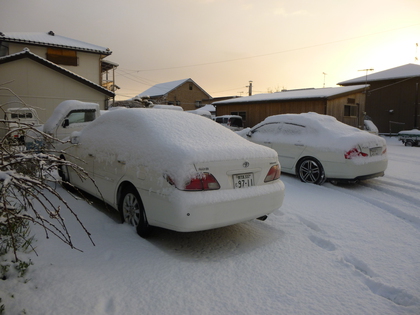 鹿児島は大雪でした！！