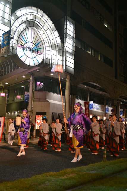 なや通りは金生町町内会さんと一緒に、『第64回おはら祭り』夜祭り（前夜祭）に参加しました。