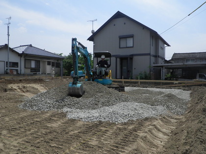 K様邸基礎工事 その1