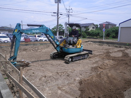 K様邸基礎工事 その1