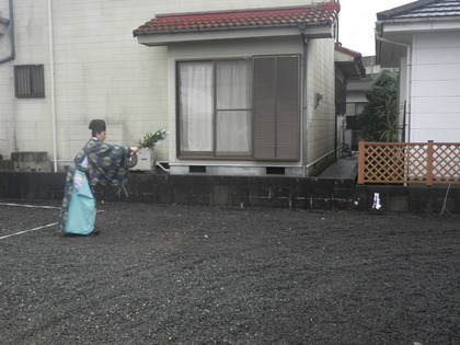 R様事務所工事 地鎮祭