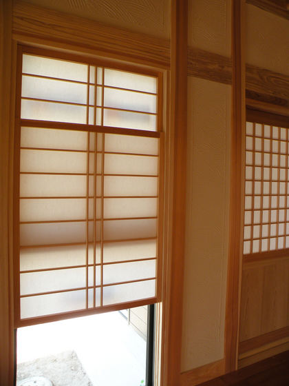 職人が造った建具です。