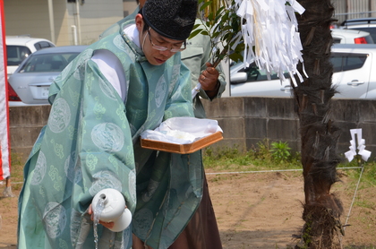 K様邸新築工事 地鎮祭