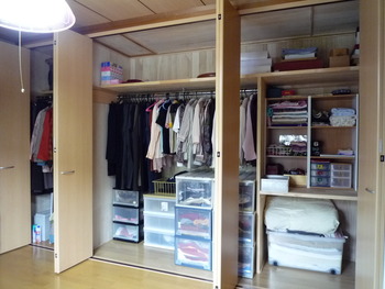 Ｓ邸の押入れをリフォームしました。