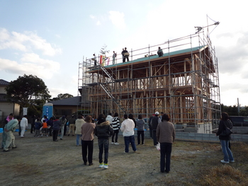 薩摩川内市宮内町　Ｎ邸　　上棟致しました。