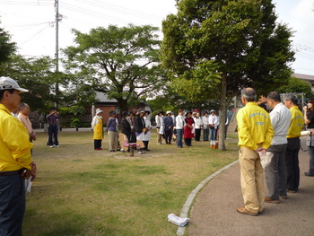 蛍舞う春田川推進事業　　ボランティアをしてきました。