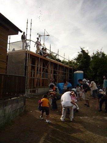 平佐町の　Ｎ邸　いよいよ始まりました。