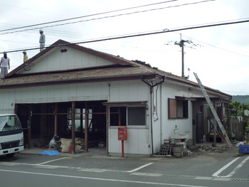 樋脇町の　Ｃ邸　大リフォーム　が　ほぼ完了します。