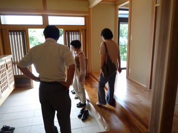 Ｋ邸様の見学会無事終了致しました。
