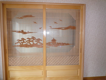 Ｎ邸の建具をご覧ください