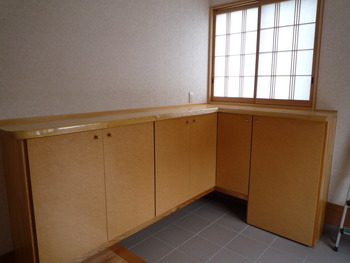 ９月末に完成しました　Ｎ邸の内部です。