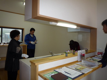 先日　Ｔ邸の　完成見学会を致しました。