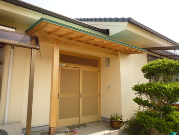 宮里町の　Ｍ邸　引き渡しました。