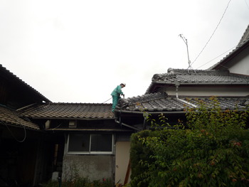 宮内町の　Ｈ邸　築８０年のお宅のリフォーム　始まりました。