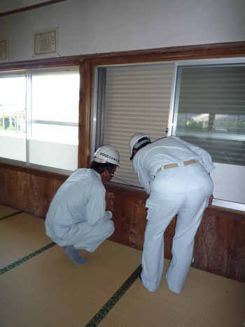 樋脇町　三島事治会館　社内検査が済み引き渡しました。