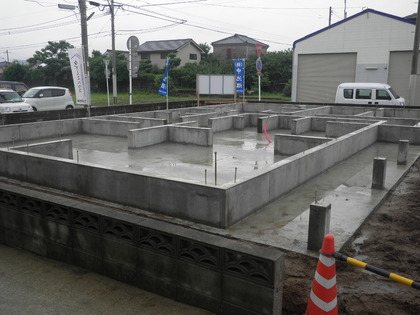 K様邸基礎工事 その3